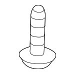 1243103101 - Body: Lamp Lens Screw for Genesis: G80 | Hyundai: Accent, Elantra, Elantra GT, Genesis, Santa Fe, Santa Fe Sport, Sonata, Tucson Image