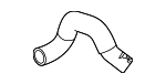 42818136 - Belts &amp; Cooling: Radiator Coolant Hose for GM Image
