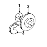 4350232050 - Brakes: Hub for Toyota: Camry, Celica Image