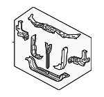 60400SJC305ZZ - : Radiator Support for Honda: Ridgeline Image