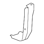 60414SJCA01ZZ - Body: Side Panel Stay for Honda: Ridgeline Image