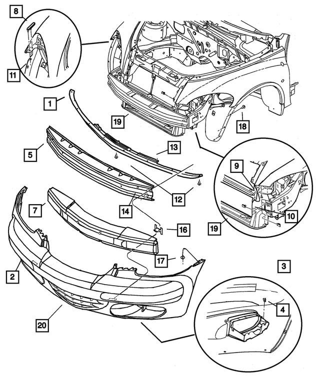 6502676 - Frames and Bumpers: Hex Nut for Mopar Image