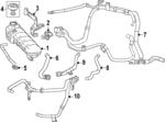 85635110 - : Hose &amp; Tube Assembly for Chevrolet: Corvette Image