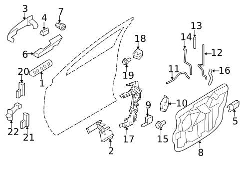 Keyless Entry Components for 2009 Ford Edge #0