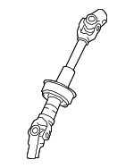 4522007030 - Steering: Intermediate Shaft for Lexus: ES250, ES300h, ES350 Image