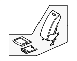 22397061128T99 - Body: Armrest Assembly for Mercedes-Benz Image