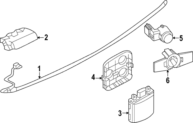 285T25NA0A - Body: Motion Sensor for INFINITI: QX55 Image