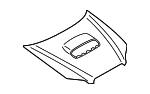57229AG04A9P - : Hood, for Turbo Car NOTE Part is Only available for Pick Up Option for Subaru Image