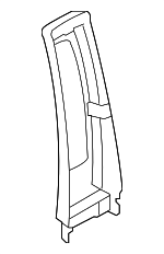 858402G000QW - Body: Upper Center Pillar Trim for Kia: Optima Image