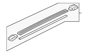 8E6Z7855115AB - Body: Rail - Roof Rack Side for Ford Image
