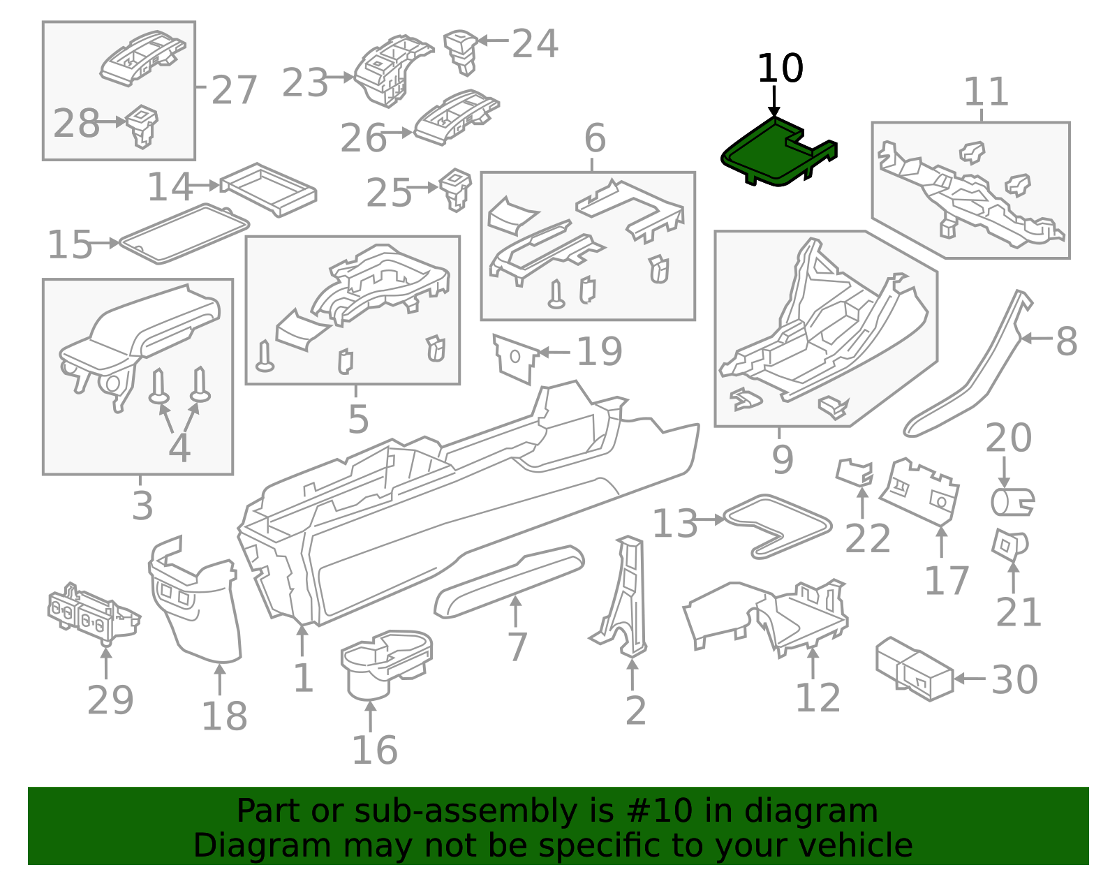 2016-2021 Honda Civic Front Panel Mat 77291-TBA-A01ZA | Honda