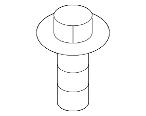 30640905 - : Battery Cover Screw for Volvo Image