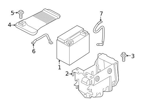Battery for 2019 Volvo S90 #4