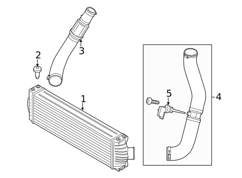 Intercooler for 2019 Ford Transit-250 #0