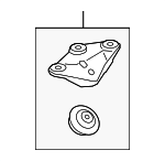 22326861571 - Engine: Lower Bracket for BMW Image