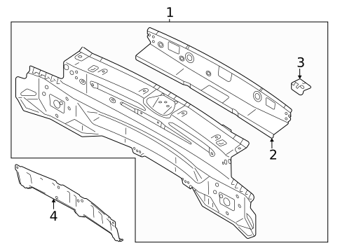 Rear Body for 2025 Mitsubishi Outlander #0