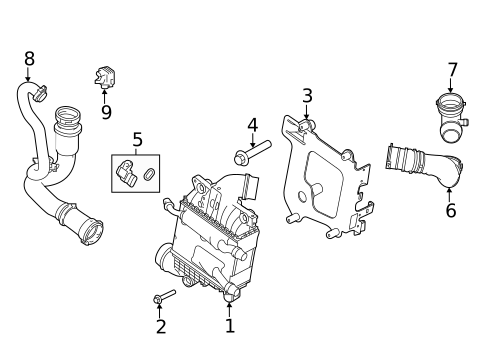 Intercooler for 2020 Land Rover Defender 90 #0