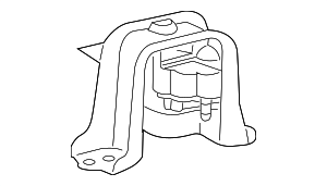 1230521060 - Engine: Engine Mount (Right) for Scion: xA, xB Image