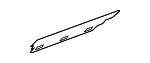 15246590 - Body: Front Trim for Pontiac: Grand Prix Image