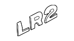 LR058126 - : Nameplate for Land-Rover Image
