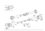 2034100916 - : Propeller Shaft for Mercedes-Benz Image