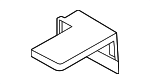 61216844137 - Electrical: Rail Cover for BMW Image