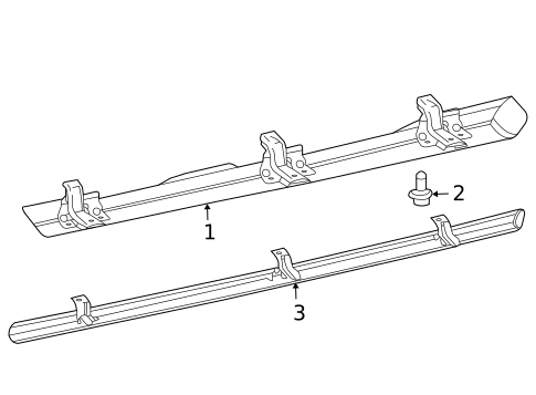 Exterior Trim - Pillars for 2018 Jeep Wrangler JK #0
