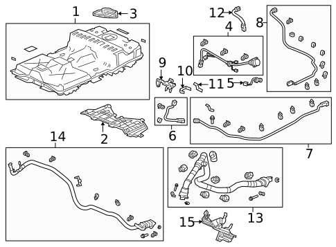 Battery for 2019 Honda Clarity #0