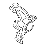 1J0407256AH - : Steering Knuckle for Volkswagen: Beetle, Golf, Jetta Image
