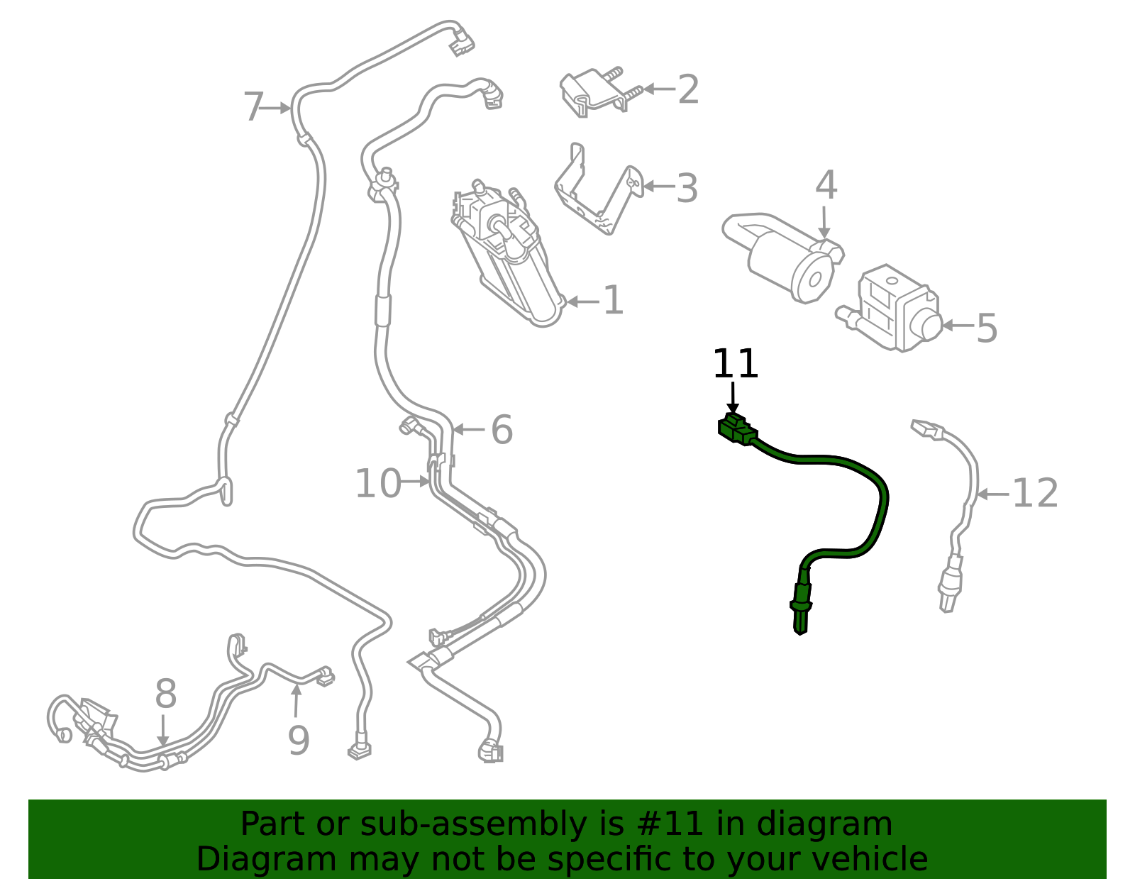 Genuine Oxygen Sensor for 2016-2023 Volvo | Part# 32253663