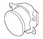 84501VA000 - Electrical: Fog Lamp Assembly for Subaru: Ascent, Crosstrek, Forester, Impreza, Legacy, Outback, WRX, WRX STI Image