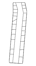 7337308230 - Body: Belt Cover for Toyota: Sienna Image