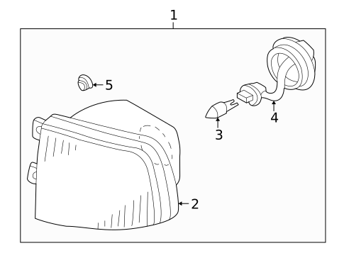 Fog Lamps for 2000 Nissan Pathfinder #0