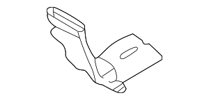 4K0819830 - Body: Rear Duct for Audi Image