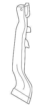 4K8819502 - Body: Upper Duct for Audi: A6 allroad, A6 Quattro, A7 Sportback, RS6 Avant, RS7 Sportback, S6, S7 Sportback Image