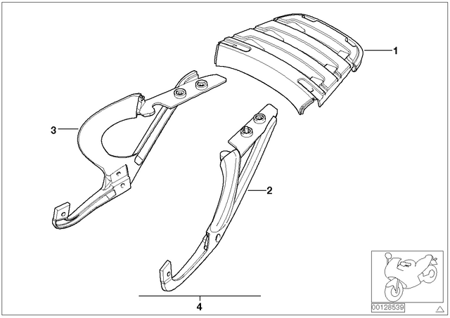 46542328617 - : Baggage Porter            for BMW-Motorrad Image