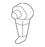 1GH991K5AF - Body: Knob for Chrysler: Town &amp; Country | Dodge: Grand Caravan Image