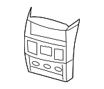 4678870AC - Body: Center Bezel for Dodge: Grand Caravan Image