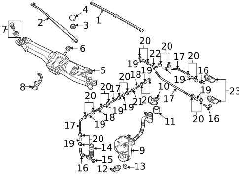 Wiper & Washer Components for 2013 Audi A3 Quattro #0