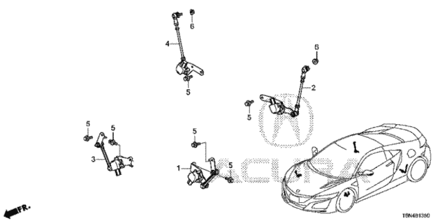 Stroke Sensor for 2017 Acura NSX #0