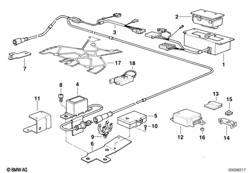 Electric Parts Airbag for 1986 BMW 524td #0