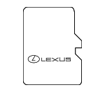 8627148322 - : Memory Card for Lexus: GS F, GS350, IS300, IS350 Image