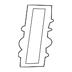 8K0819422 - HVAC: Cover for Audi: A4, A4 Quattro, A5, A5 Quattro, allroad, Q5, RS5, S4, S5, SQ5 Image