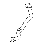 T2H4038 - Cooling System: Return Hose for Jaguar Image