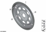 11228604045 - Engine: Flywheel Automatic for BMW Image
