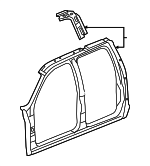 25775329 - Body: Uniside Assembly for Cadillac: Escalade ESV, Escalade EXT | Chevrolet: Avalanche, Suburban 1500, Suburban 2500 | GMC: Yukon XL 1500, Yukon XL 2500 Image