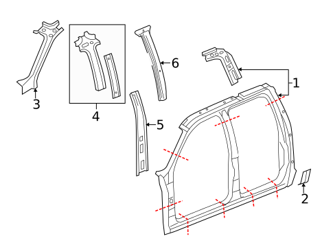 Uniside for 2011 Cadillac Escalade EXT #0