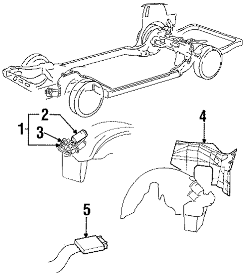 Ride Control Components for 1998 Lincoln Town Car #0
