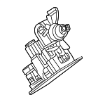 51165A6FF54 - : Glove Box Latch for BMW: X3 Image