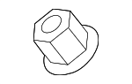90182A0017 - Body: Wiper Arm Nut for Toyota Image
